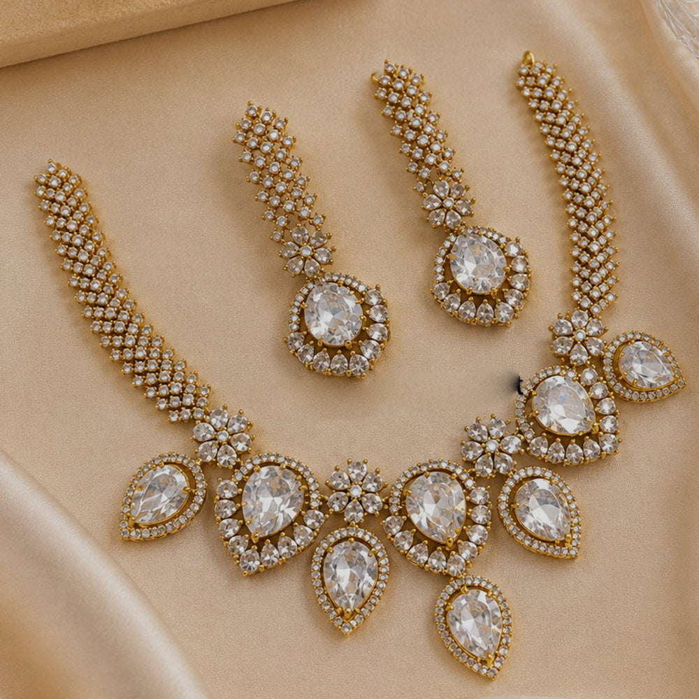 NAFJ Royal American Daimond Necklace Set