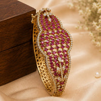NAFJ Luxury American Diamond Openable Bracelet