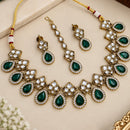 NAFJ Glamorous Crystal Stone Necklace Set