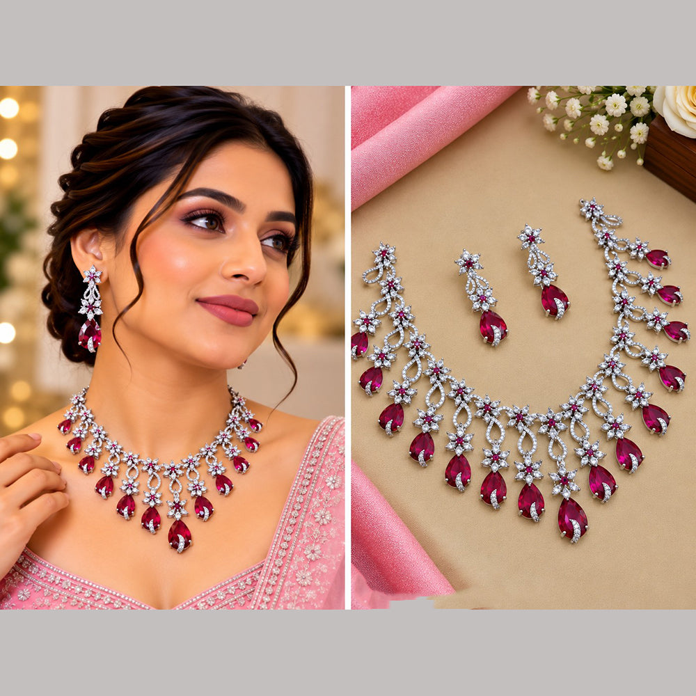 NAFJ Royal American Daimond Necklace Set
