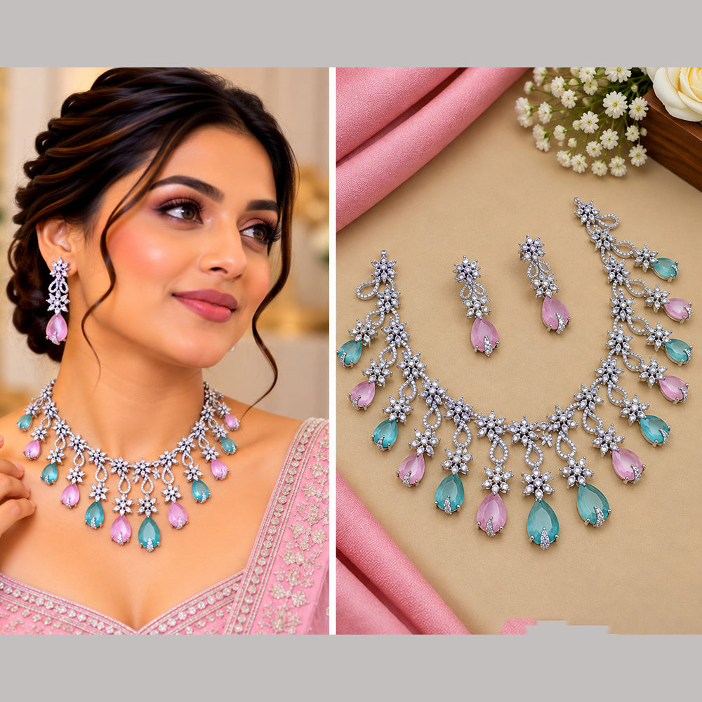 NAFJ Royal American Daimond Necklace Set