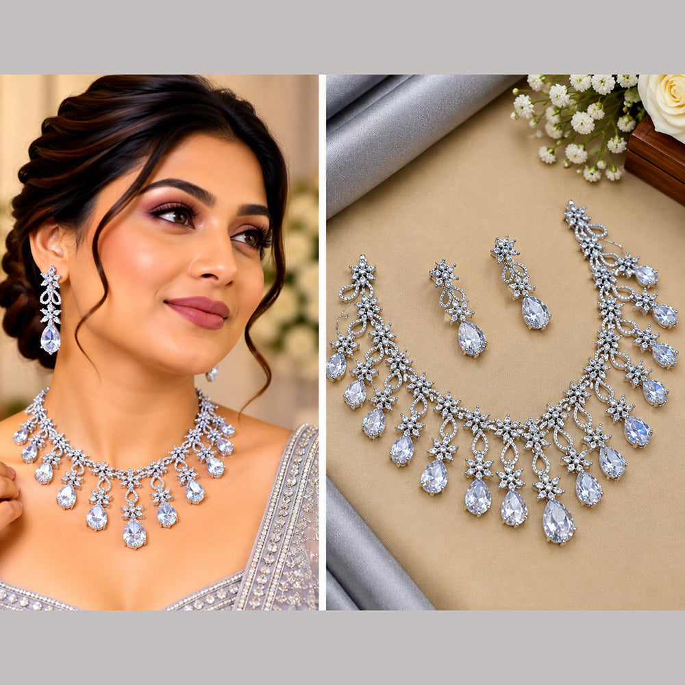 NAFJ Royal American Daimond Necklace Set