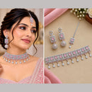 NAFJ Designer American Daimond Choker Necklace Set