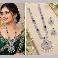 NAFJ Royal American Daimond Long Necklace Set