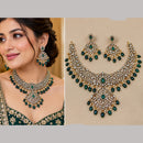 NAFJ Elegant Pota Stone And Beads Necklace Set