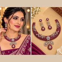 NAFJ Royal American Daimond Necklace Set