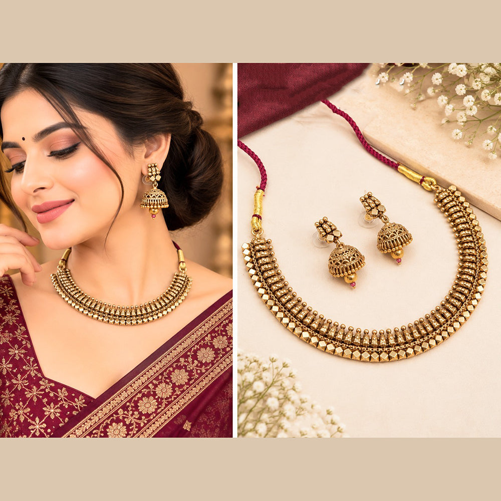 NAFJ Elegant Choker Necklace Set