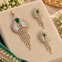 NAFJ Royal American Diamond Pendant Set