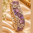 NAFJ Luxury American Diamond Openable Bracelet