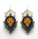 Hania Jewel Banjaran Teardrops Dangler Earrings with Bells  