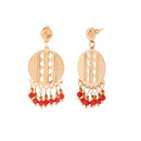 Hania Jewel Urban Bloom and Beads Dangler Earrings 