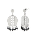 Hania Jewel Urban Bloom and Beads Dangler Earrings 