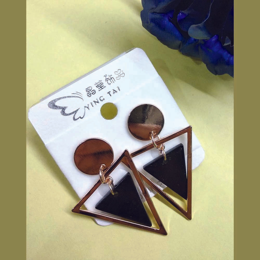 Hania Jewel Enamel Dangler Earrings