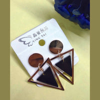 Hania Jewel Enamel Dangler Earrings