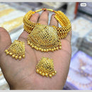 Charbhuja Art Antique Finish Beads Choker Necklace Set