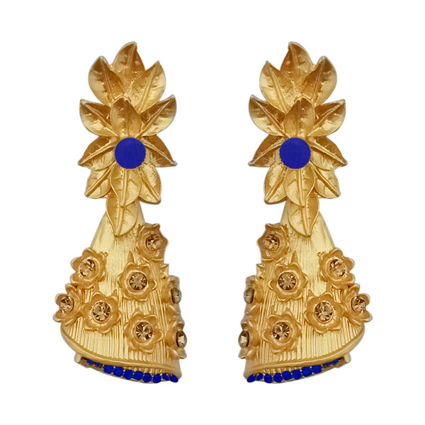 Amina Creation Gold Plated Dangler Earrings