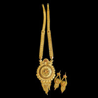 Shipra Gold Forming Gold Necklace Set