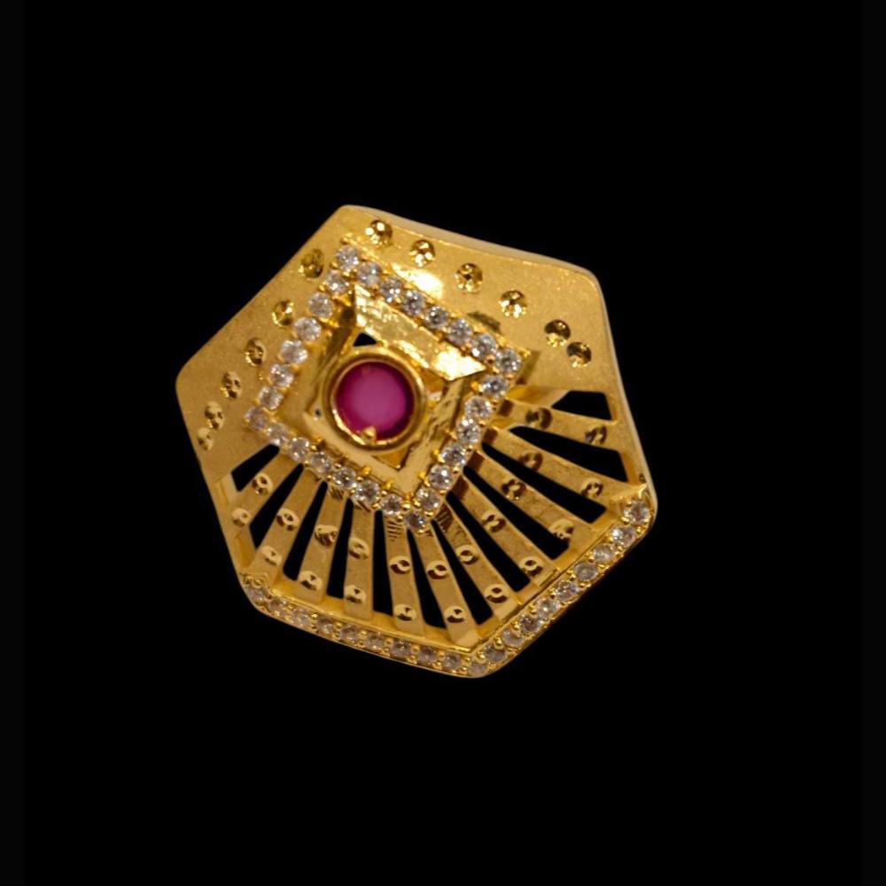 Shipra Gold Forming Austrian Stone Ring