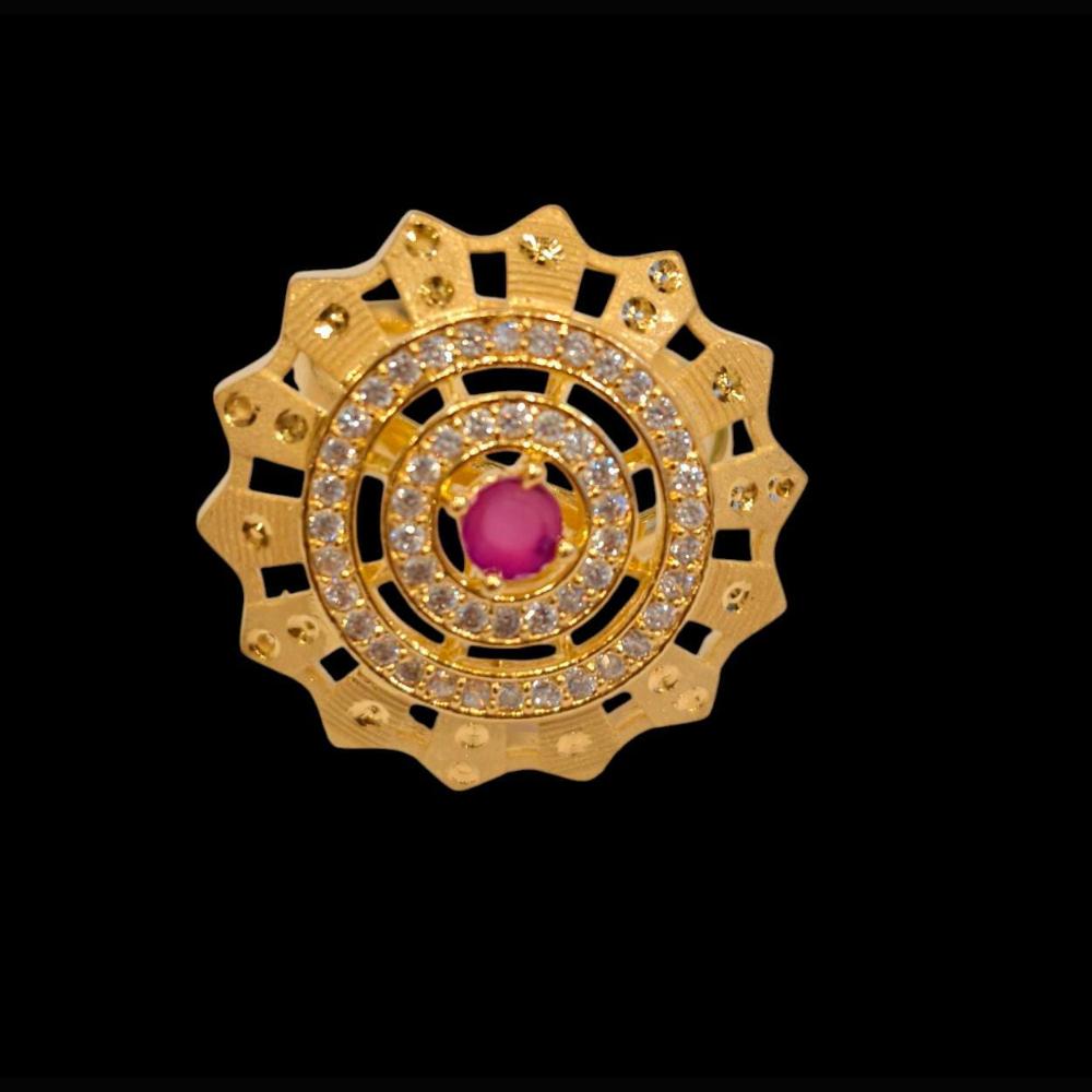 Shipra Gold Forming Austrian Stone Ring