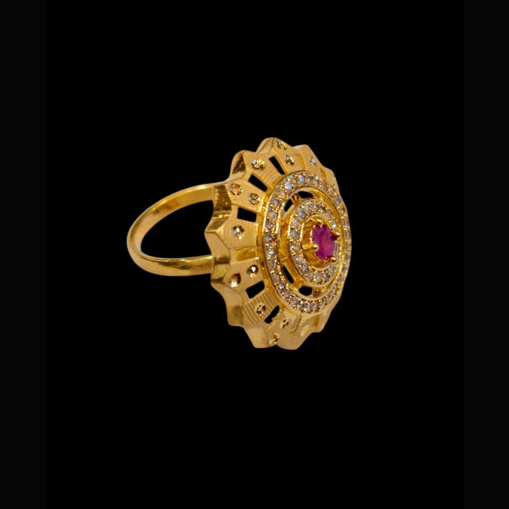 Shipra Gold Forming Austrian Stone Ring