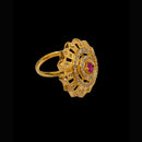 Shipra Gold Forming Austrian Stone Ring