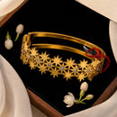 Shipra Gold Plated American Diamond Bracelet for Women