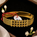 Shipra Designer Gold Plated Hand Bracelet