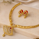 Shipra Gold Elegant Austrian Sone Necklace Jewellery Set