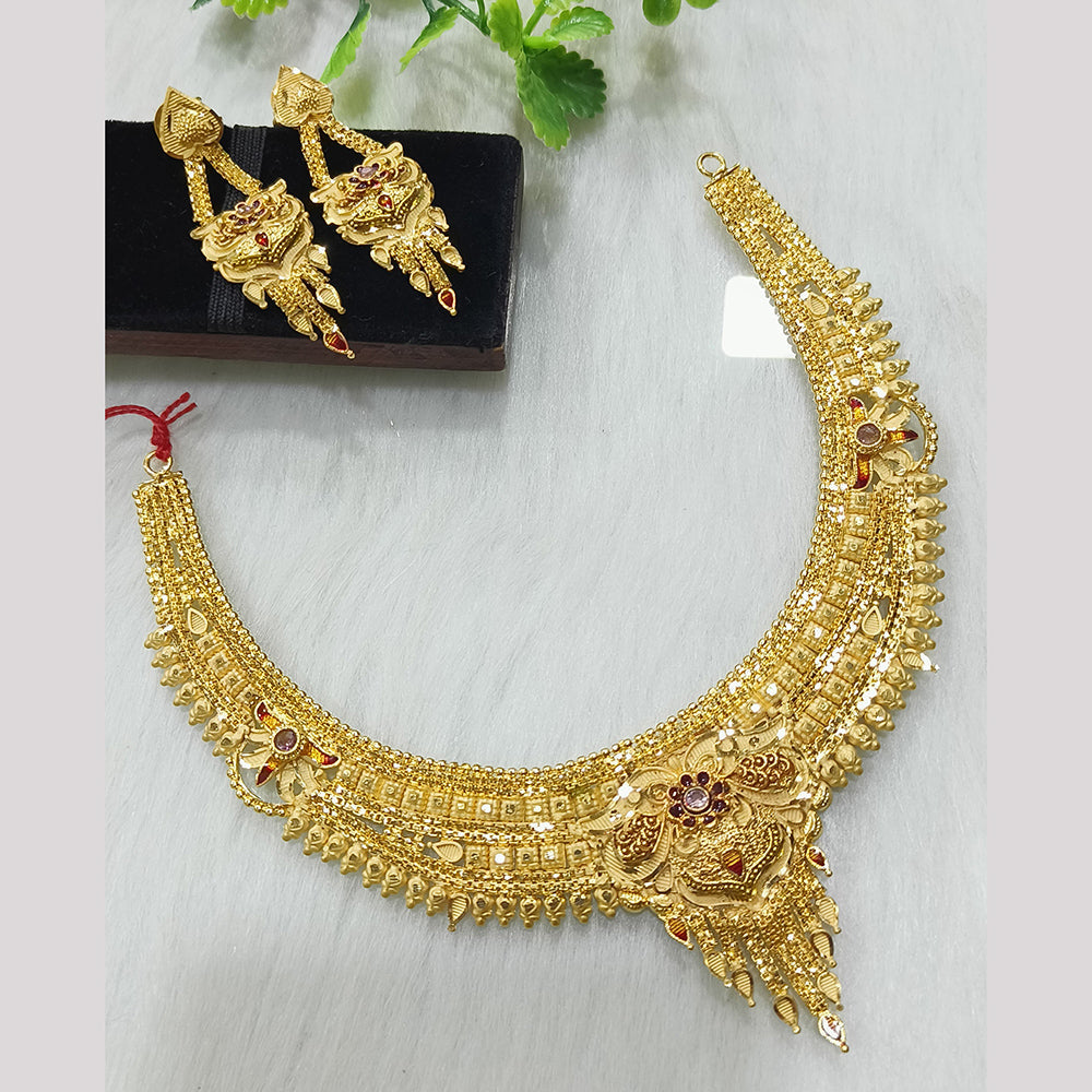 Navkar Jewellers Forming Necklace Set