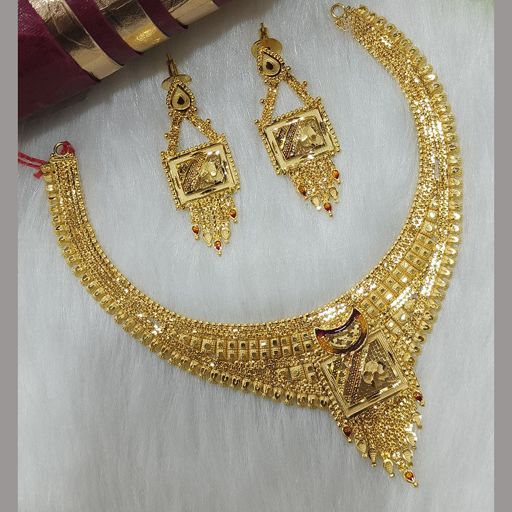 Navkar Jewellers Forming Necklace Set