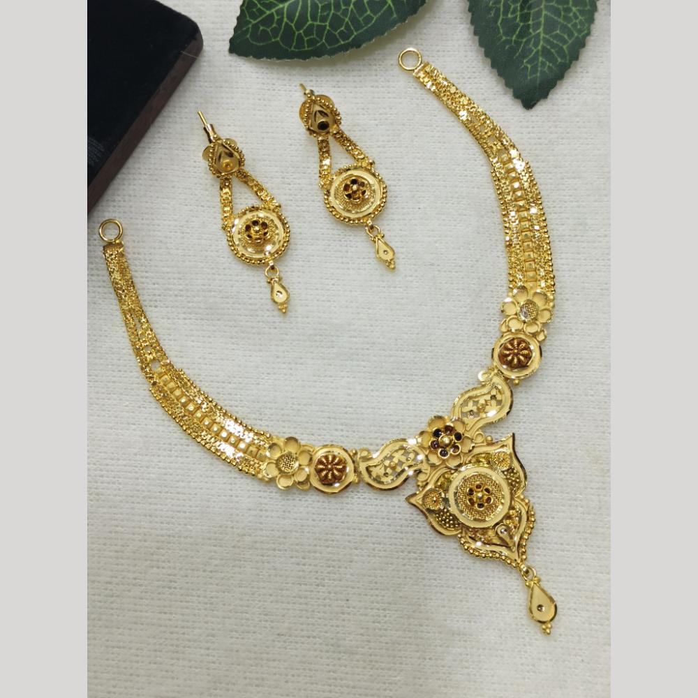 Navkar Jewellers Forming Necklace Set