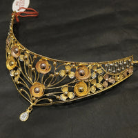Navkar Jewellers Forming 2 Tone Choker Necklace Set