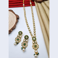 Reet Revaz Gold Plated Crystal Stone Necklace Set