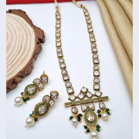 Reet Revaz Gold Plated Crystal Stone Necklace Set