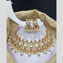 Reet Revaz Gold Finish Elegant Pota Pearl And Beads Necklace Set