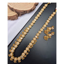 Reet Revaz Rajkumari Look Pota Stone And Pearl Ethnic Glam Long Necklace Set