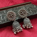 Darshana Jewels oxidised Plated Jhumki Earrings