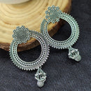 Darshana Jewels oxidised Plated Jhumki Earrings