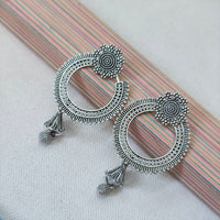 Darshana Jewels oxidised Plated Jhumki Earrings