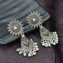 Darshana Jewels oxidised Plated Jhumki Earrings