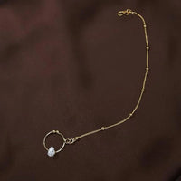 Darshana Jewels Designer Crystal Stone Nose Ring