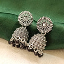 Darshana Jewels  Oxidised Plated Round Shape Jhumki Earrings
