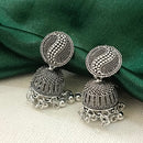 Darshana Jewels  Oxidised Plated Round Jhumki Earrings