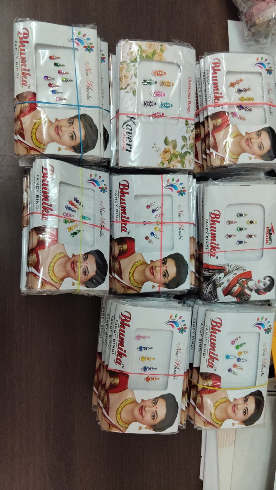 Darshana Jewels Radiant Austrian Stone Traditional Bindi-1320125     (Pack of 12)