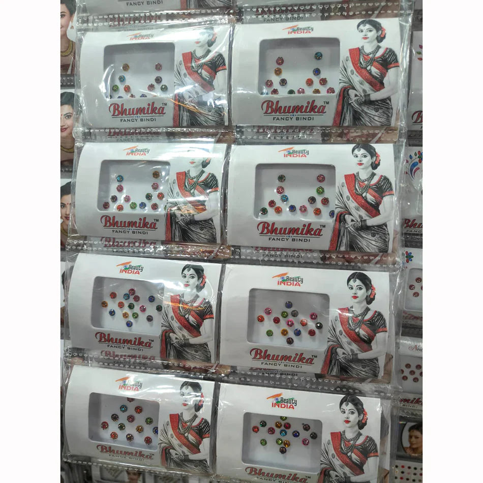 Darshana Jewels Radiant Austrian Stone Traditional Bindi-1320129      (Pack of 12)