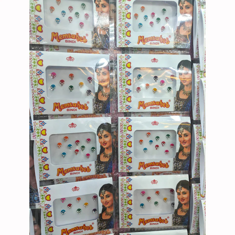 Darshana Jewels Radiant Austrian Stone Traditional Bindi-1320130       (Pack of 12)