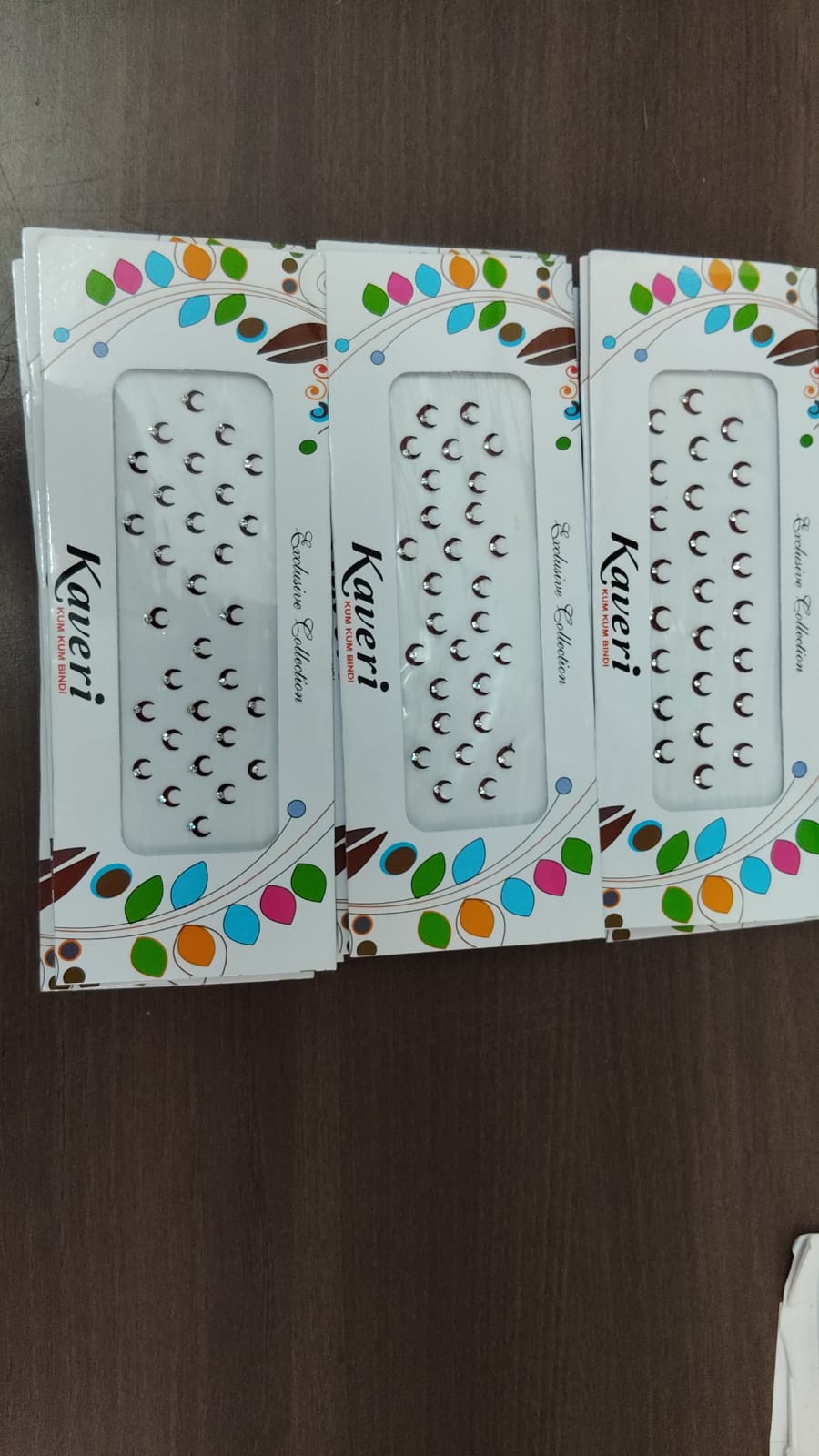 Darshana Jewels Radiant Austrian Stone Chandrakkor Traditional Bindi-1320131      (Pack of 12)