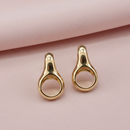 Urthn Classy Style Gold Plated Earrings(Pack of 3)