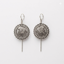 Darshana Jewels Oxidised Plated Peacock Earcuff