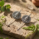 Urthn Oxidised Plated Shiv Earcuff(Pack of 6)